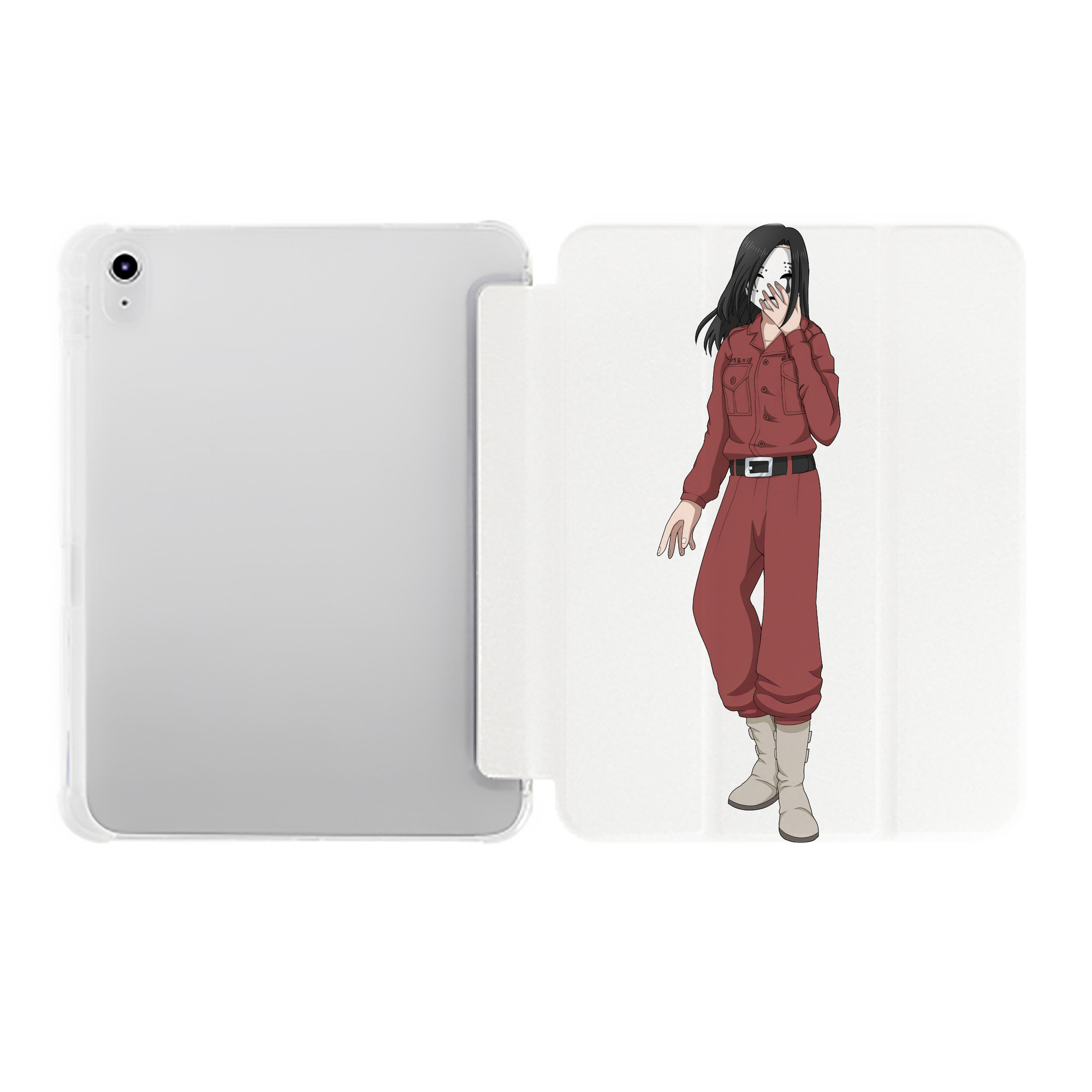 （画像用） 東京リベンジャーズ Tokyo Revengers IPad ケース ペン収納付き 三つ折りスタンド PUレザー×シリコン 対応機種9.5/10.5/10.9インチ